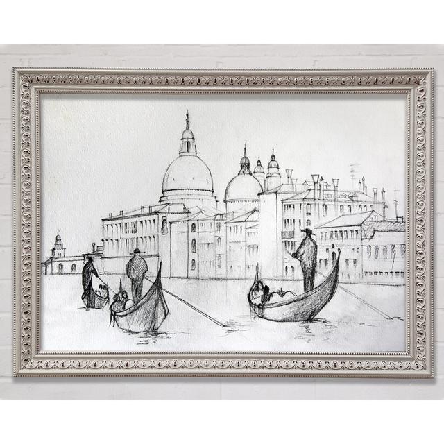 Gondola Ride 3 - Print Bright Star Size: 29.7cm H x 42cm W x 3cm D on Productcaster.