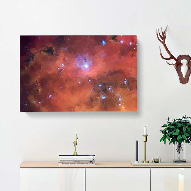 Universe Vol.32 In Abstract - Wrapped Canvas Print East Urban Home Size: 40cm H x 60cm W x 3cm D on Productcaster.