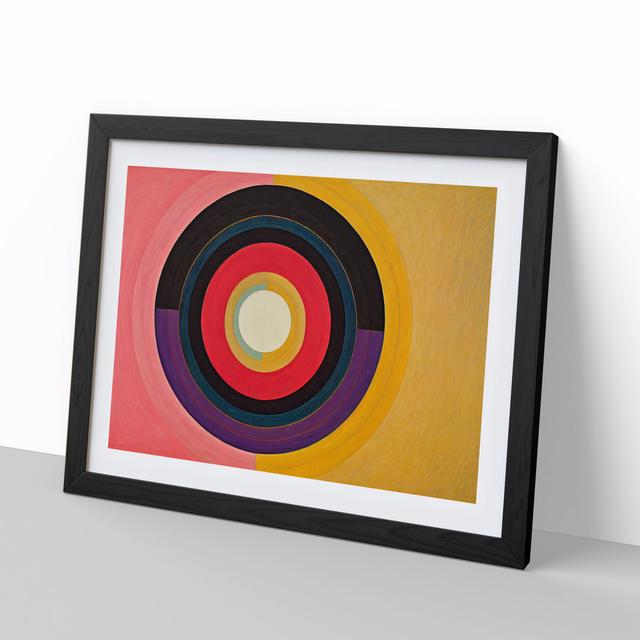 Wonderful Abstract Art - Picture Frame Graphic Art Metro Lane Frame Colour: Black Framed, Size: 34cm H x 46cm W x 2cm D on Productcaster.