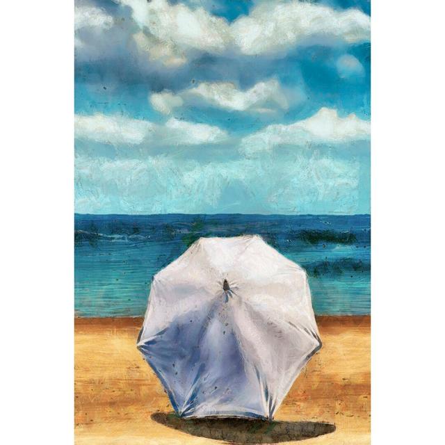 Beach Umbrella II Highland Dunes Size: 46cm H x 30cm W on Productcaster.