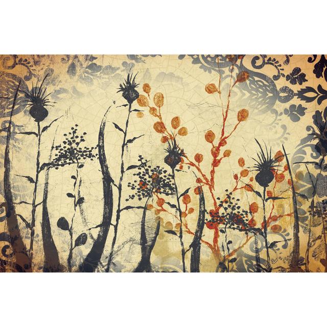 Nature Weeds - Wrapped Canvas Art Prints ClassicLiving Size: 30cm H x 46cm W on Productcaster.