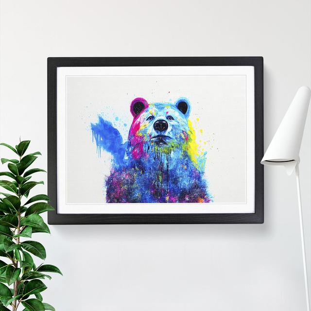 Bear Splash Vol.6 - Single Picture Frame Print Latitude Run Size: 46cm H x 64cm W x 2cm D on Productcaster.