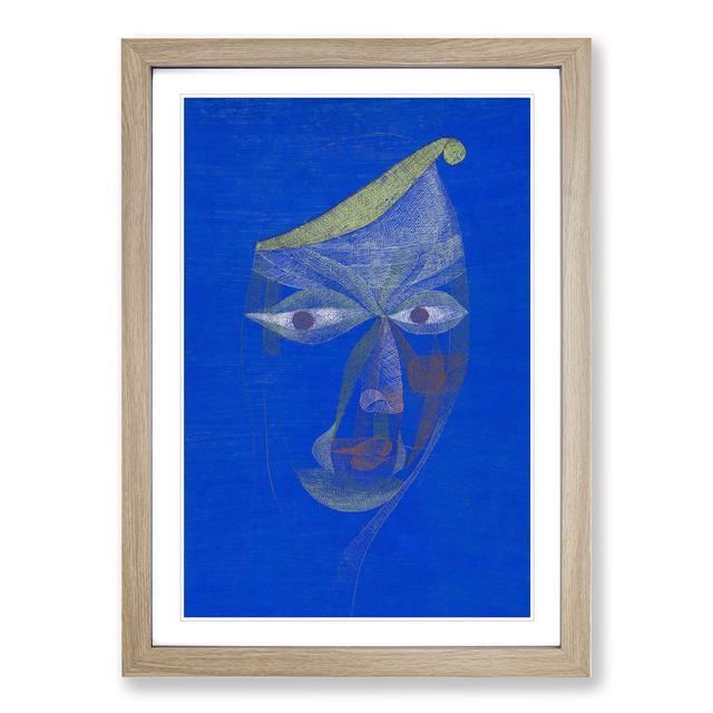 Portrait of an Oriental by Paul Klee - Picture Frame Painting East Urban Home Size: 36cm H x 27cm W x 2cm D, Frame Option: Oak Framed on Productcaster.