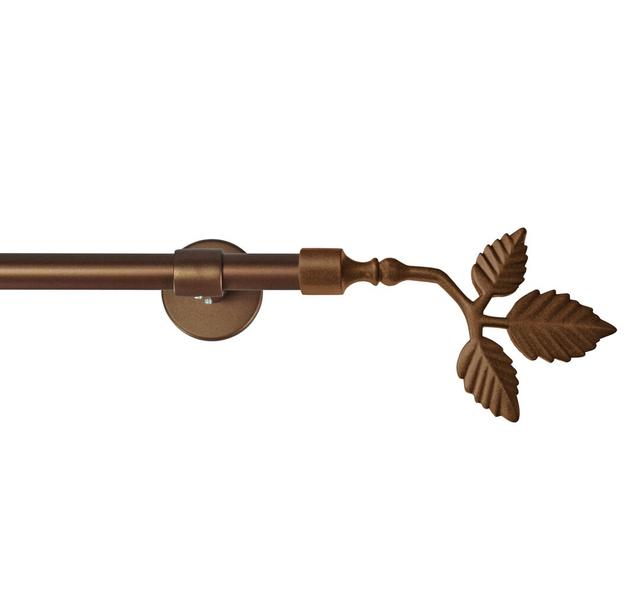 Einzelstange Shuster Marlow Home Co. Ausführung: Bronze, Maße: 10 cm H x 470 cm B x 11 cm T on Productcaster.