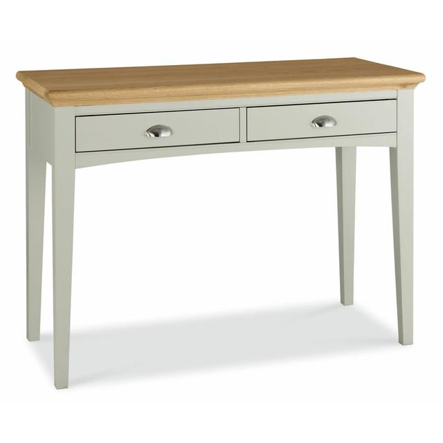 Ziggy Dressing Table August Grove Colour: Soft Grey/Pale Oak on Productcaster.