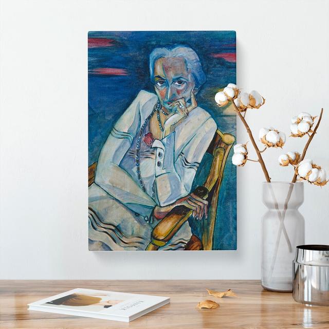 Rosa Schapire by Walter Gramatte - Wrapped Canvas Painting East Urban Home Size: 60cm H x 40cm W x 3cm D on Productcaster.