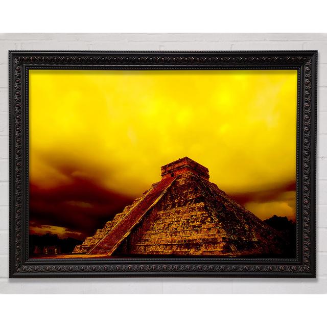 Myan Pyramind 02 - Print Ebern Designs Size: 100cm H x 141.4cm W on Productcaster.