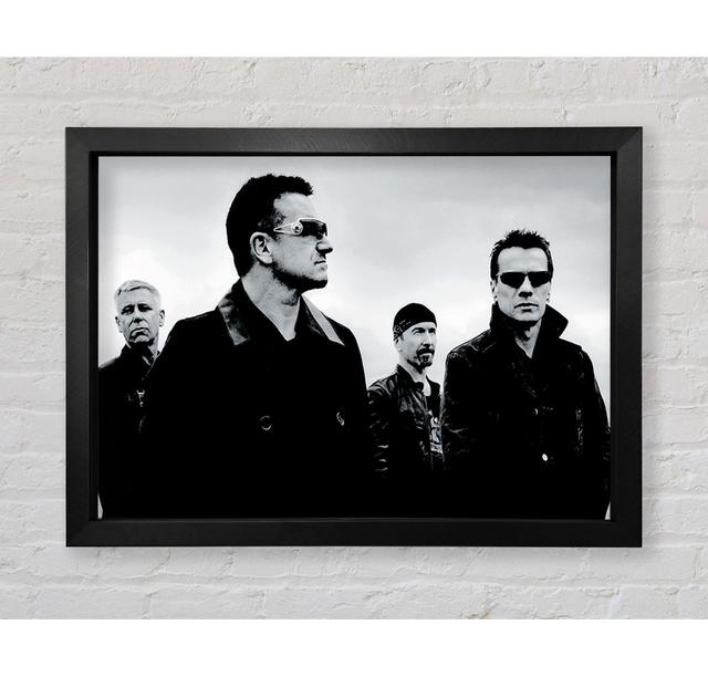 U2 - Single Picture Frame Art Prints Bright Star Size: 59.7cm H x 84.1cm W x 3.4cm D on Productcaster.