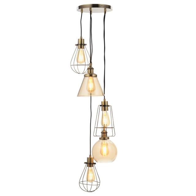 Ramas 5-Light Cluster Pendant Williston Forge on Productcaster.