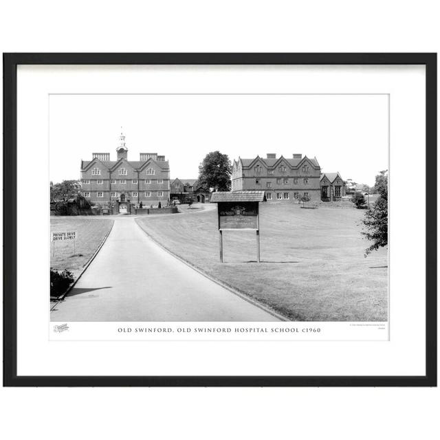 'Old Swinford, Old Swinford Hospital School C1960' - Picture Frame Photograph Print on Paper The Francis Frith Collection Size: 28cm H x 36cm W x 2.3c on Productcaster.