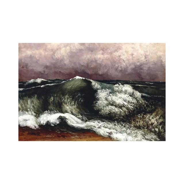 The Wave, 1869 (Private Collection Highland Dunes Size: 66.04cm H x 101.6cm W x 1.91cm D on Productcaster.