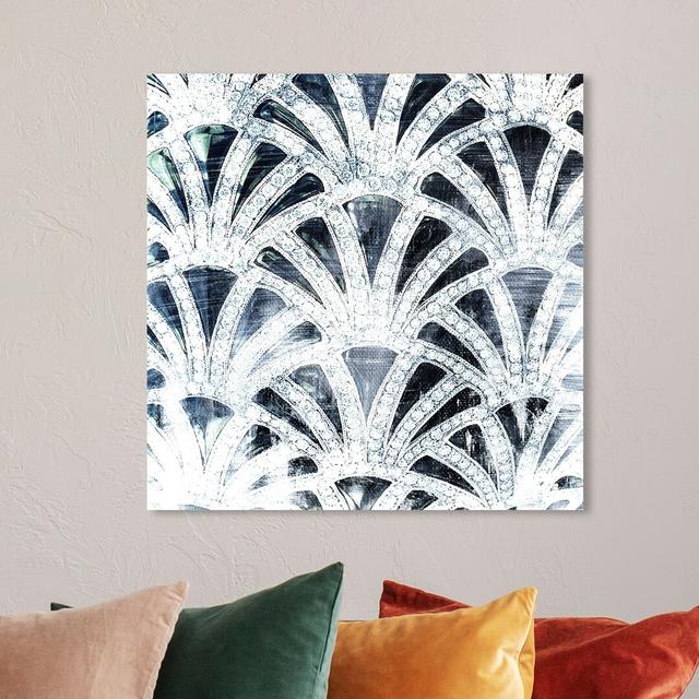 Diamonds Deco - Wrapped Canvas Print East Urban Home Size: 101.6 cm H x 101.6 cm W x 5.1 cm D on Productcaster.