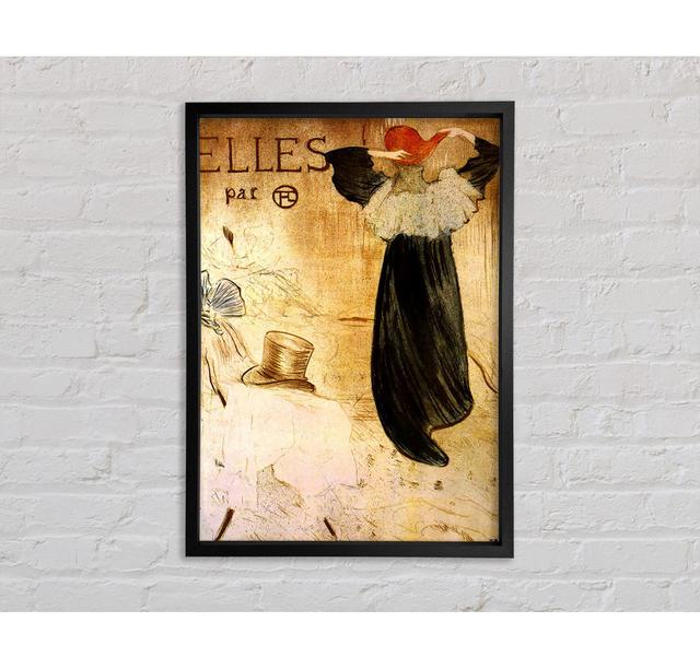 Frontispiece by Henri De Toulouse-Lautrec - Single Picture Frame Art Prints on Canvas Bright Star Size: 141.4cm H x 100.1cm W x 3.3cm D on Productcaster.