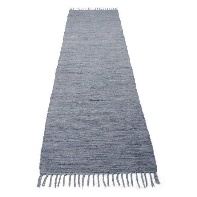 Chindi Uni Solid Colour Hand Crafted Hand Braided Area Rug Carpetfine Rug Size: Runner 60 x 180cm on Productcaster.