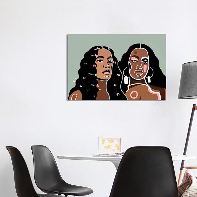 Solange by Bria Nicole - Print on Canvas 17 Stories Size: 66.04cm H x 101.6cm W x 3.81cm D, Format: Wrapped Canvas on Productcaster.