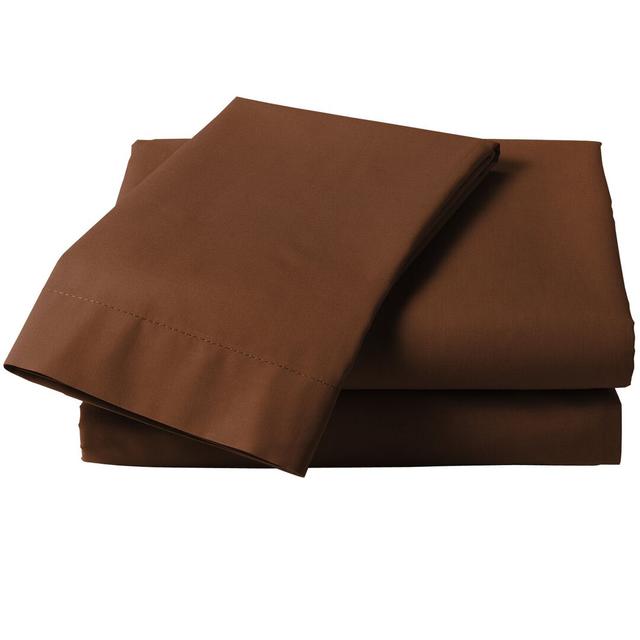 Symple Stuff Bed Valance Symple Stuff Colour: Chocolate, Size: King (5') on Productcaster.