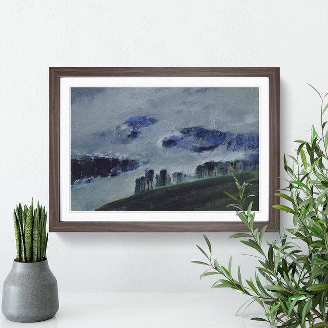 Forest Vol.4 by Mikalojus Konstantinas - Picture Frame Painting East Urban Home Size: 48cm H x 65cm W x 2cm D, Frame Option: Walnut Framed on Productcaster.