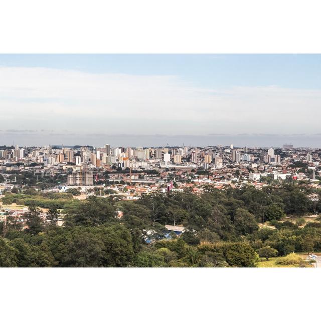 Laquiesha View Of Sorocaba City - Wrapped Canvas Print 17 Stories Size: 81cm H x 122cm W 3.8cm D on Productcaster.