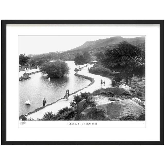 Ilkley, The Tarn 1921 - Single Picture Frame Print The Francis Frith Collection Size: 60cm H x 80cm W x 2.3cm D on Productcaster.