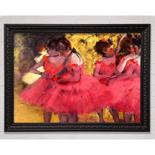 Degas Dancers In Pink Between The Scenes - Single Picture Frame Art Prints Bright Star Size: 29.7cm H x 42cm W x 3cm D on Productcaster.