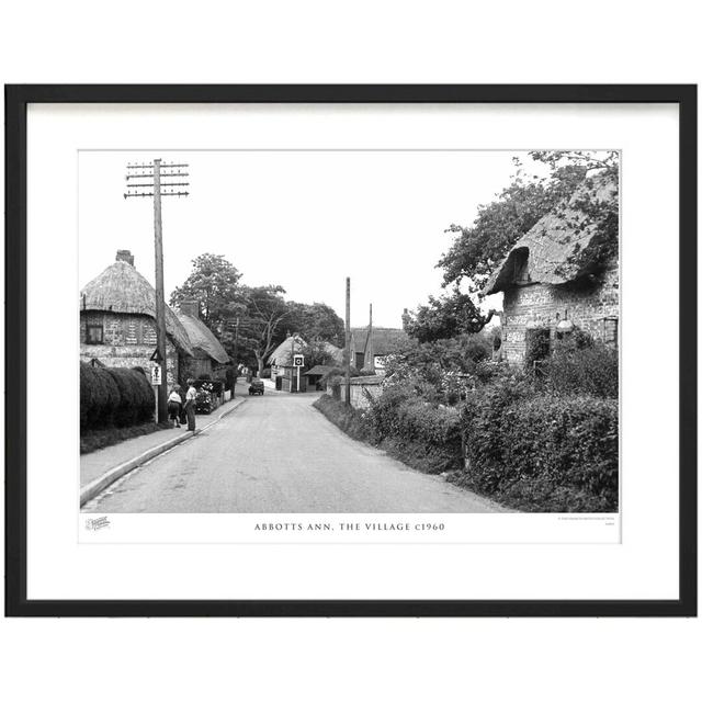 Abbotts Ann, The Village C1960 by Francis Frith - Single Picture Frame Print The Francis Frith Collection Size: 60cm H x 80cm W x 2.3cm D on Productcaster.