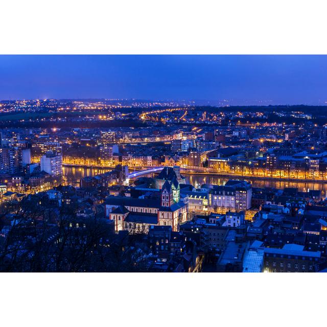 View on Liege in Belgium - Wrapped Canvas Photograph 17 Stories Size: 51cm H x 76cm W on Productcaster.