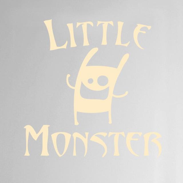 Little Monster Door Room Wall Sticker Maturi Colour: Beige on Productcaster.