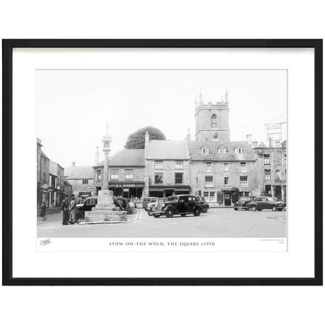 'King's Lynn, High Street 1908' by Francis Frith - Picture Frame Photograph Print on Paper The Francis Frith Collection Size: 60cm H x 80cm W x 2.3cm on Productcaster.