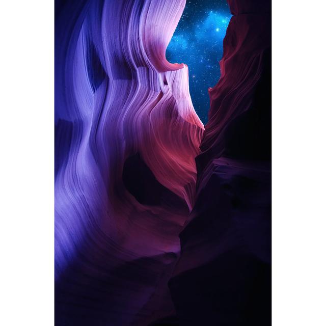 Nacht im Antelope Canyon von Raulhudson 1986 - Eingewickeltes Leinwand Set Metro Lane Größe: 120 cm H x 80 cm B on Productcaster.