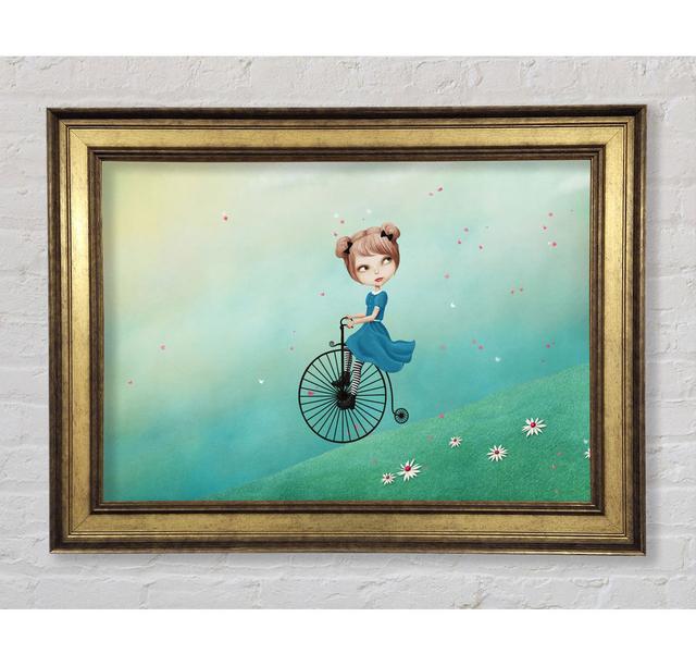 Alice im Wunderland Penny Farthing - Druck Bright Star Größe: 59,7 cm H x 84,1 cm B x 8 cm T on Productcaster.