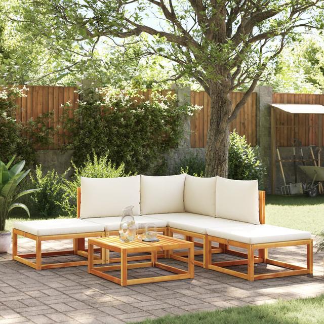 6-Tlg. Garten-Sofagarnitur mit Kissen ModernMoments Farbe des Kissens: Beige on Productcaster.