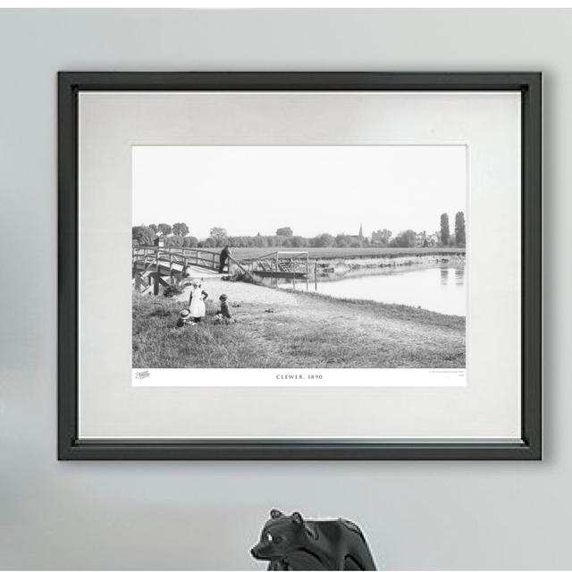 'Clewer, 1890' - Picture Frame Photograph Print on Paper The Francis Frith Collection Size: 60cm H X 80cm W x 2cm D on Productcaster.