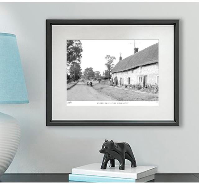 Cropredy, Station Road C1955 by Francis Frith - Single Picture Frame Print The Francis Frith Collection Size: 45cm H x 60cm W x 2.3cm D on Productcaster.