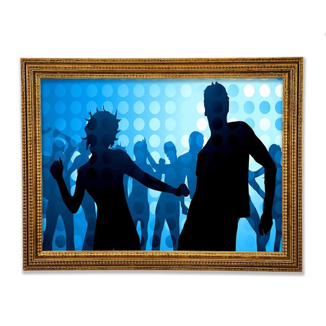 People Partying To The Blues - Single Picture Frame Art Prints Bright Star Size: 59.7cm H x 84.1cm W x 3cm D on Productcaster.