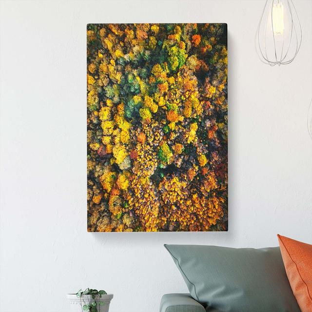 One Hundred Trees - Wrapped Canvas Painting East Urban Home Size: 76cm H x 50cm W x 3cm D on Productcaster.