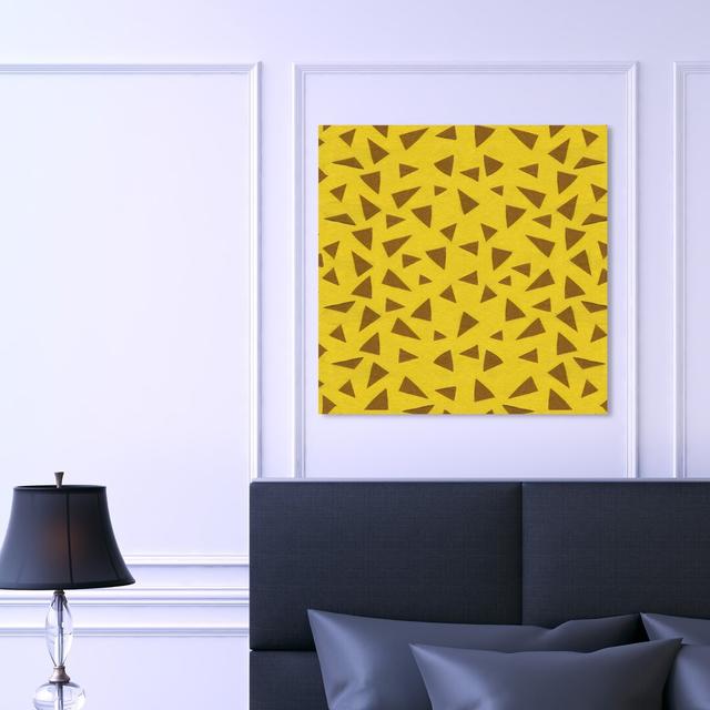 'Giraffe Pattern' Graphic Art on Wrapped Canvas East Urban Home Size: 50.8 cm H x 50.8 cm W x 3.8 cm D on Productcaster.