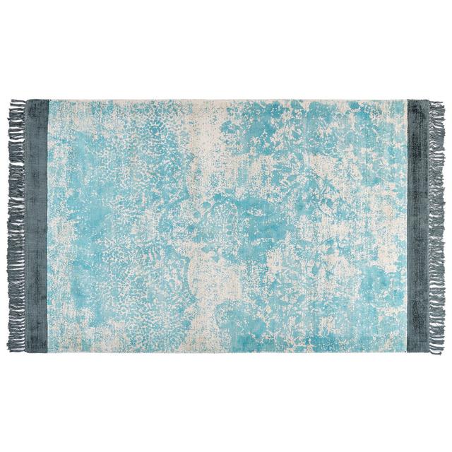 Akeilah Hand Tufted Blue/Beige Rug Latitude Vive Rug Size: Rectangle 140 x 200cm on Productcaster.