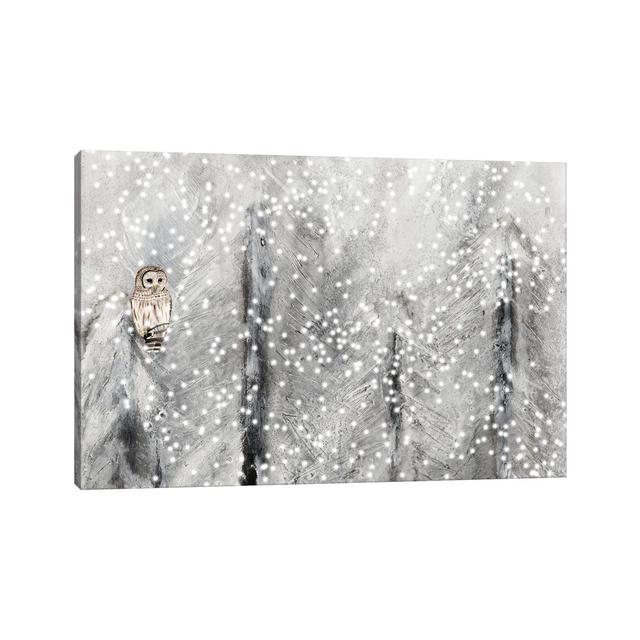 Snowy Habitat by Alicia Ludwig - Wrapped Canvas Print Alpen Home Size: 45.72cm H x 66.04cm W on Productcaster.