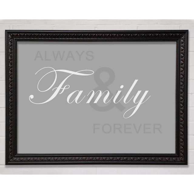 Always And Forever Happy Larry Size: 100cm H x 141.4cm W, Colour: Grey/Silver on Productcaster.