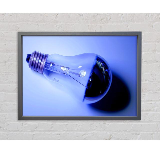 Lightbulb Blues - Print Bright Star Size: 84.1cm H x 118.9cm W x 3.3cm D on Productcaster.