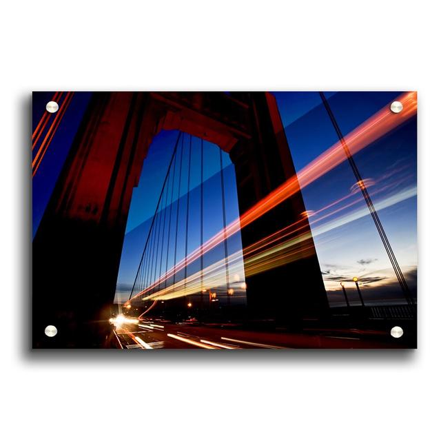 The Bridge of Light - Unframed Photograph Print on Acrylic East Urban Home Size: 84.1cm H x 118.9cm W on Productcaster.