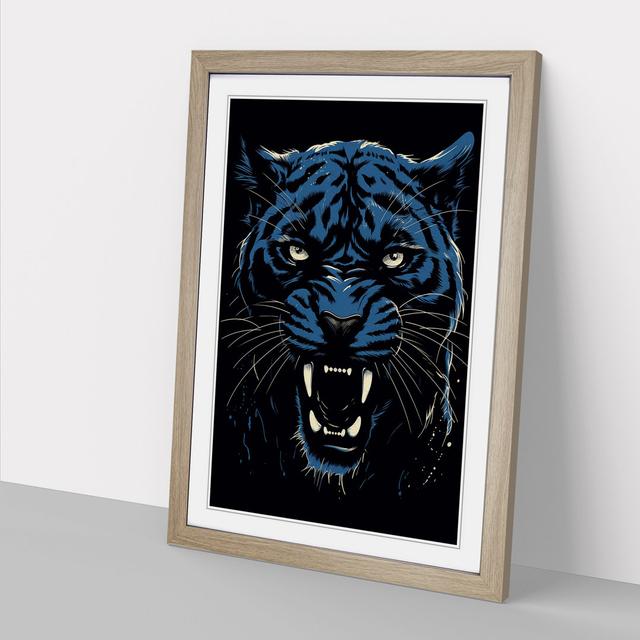 XYZ-FRM-V1223-1256 Single Picture Frame Art Prints on Wood World Menagerie Size: 34cm H x 25cm W x 2cm D, Format: Oak Framed on Productcaster.