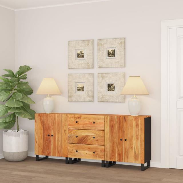 Perignan 180 Cm Wide 3 Drawer Sideboard (Set of 3) Latitude Run on Productcaster.