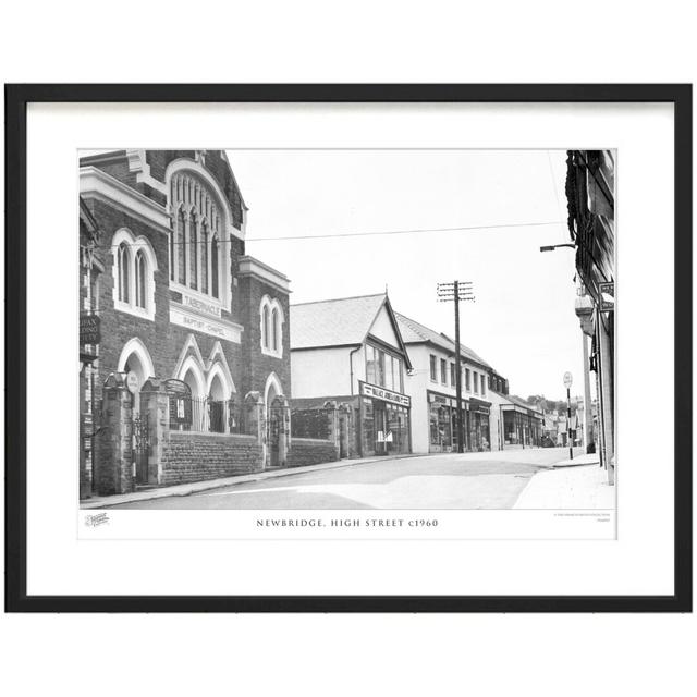 Newbridge, High Street C1960 - Single Picture Frame Print The Francis Frith Collection Size: 60cm H x 80cm W x 2.3cm D on Productcaster.