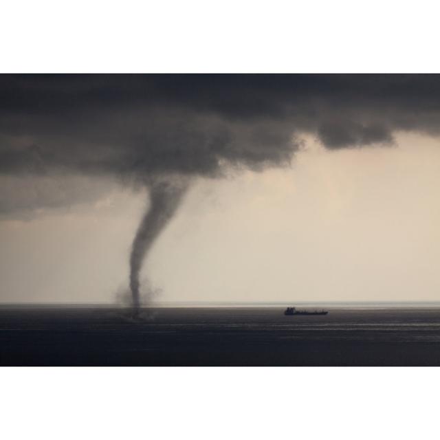 Tornado Sea by Koto_feja - Wrapped Canvas Print 17 Stories Size: 61cm H x 91cm W x 3.8cm D on Productcaster.