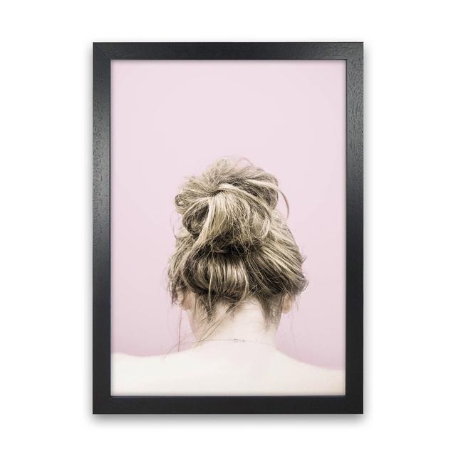 Pink Francesca by Victoria Frost - Print Brayden Studio Size: 34cm H x 25cm W x 3cm D, Format: Black Framed on Productcaster.