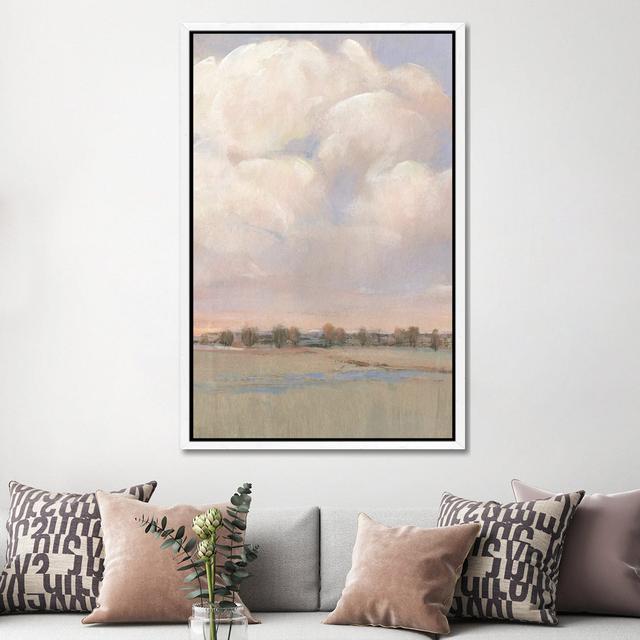 Billowing Clouds I by Tim OToole - Gallery-Wrapped Canvas Giclée on Canvas Lark Manor Format: White Framed, Size: 152.4cm H x 101.6cm W x 3.81cm D on Productcaster.