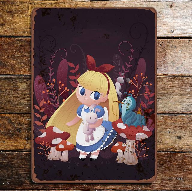 Fantasy & Sci-Fi Wall Decor on Metal Disney Classics Size: 25cm H x 20cm W on Productcaster.