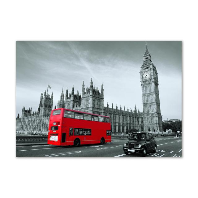 London Bus - Kunstdrucke auf Leinwand Brayden Studio on Productcaster.