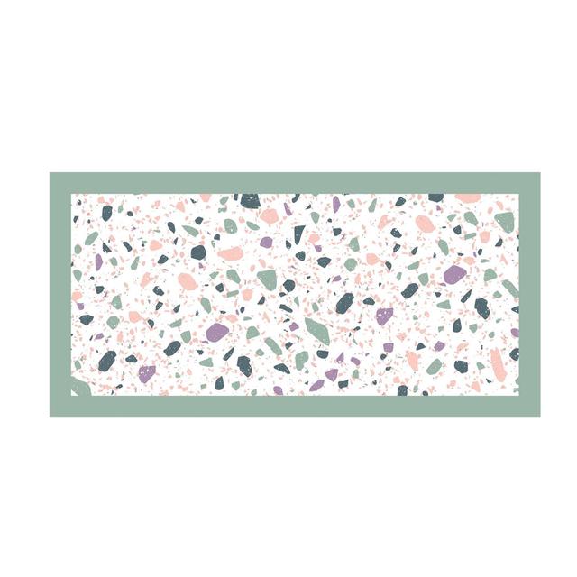 Ilhaan Green/Purple/Pink Area Rug East Urban Home Rug Size: Rectangle 60 x 120cm on Productcaster.